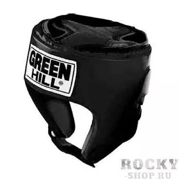 Детский шлем для бокса pro, Черный Green Hill