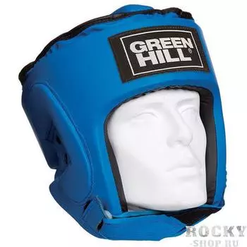 Детский шлем для бокса pro, Синий Green Hill