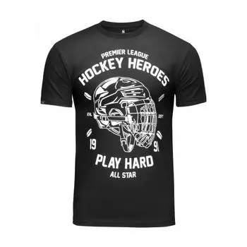 Футболка Hockey Helmet Black