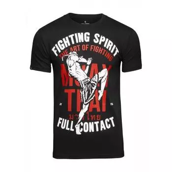 Футболка Muay Thai Fighting Spirit Black
