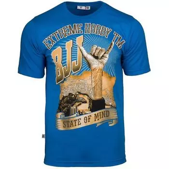 Футболка bjj (синий)