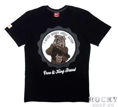Футболка CrewandKing I Never Worry CrewandKing