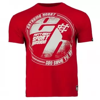 Футболка FIFTY EIGHT red , красный