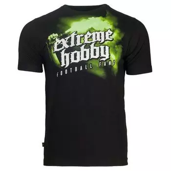 Футболка football fans (черно-зеленый) Extreme Hobby