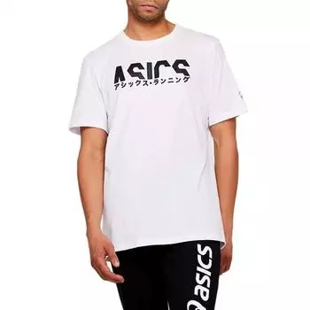 Футболка мужская Asics 2031b912 100 katakana graphic tee Asics