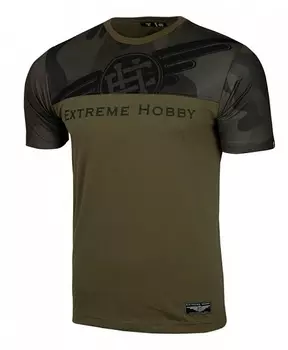 Футболка мужская CAMO CARGO khaki Extreme Hobby