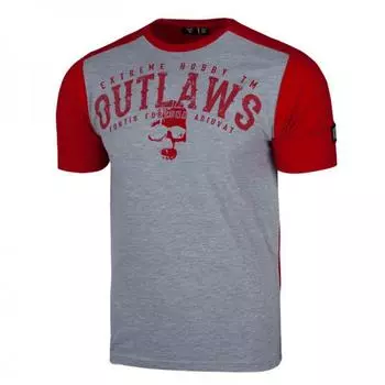 Футболка мужская OUTLAWS grey melange