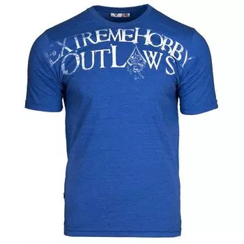 Футболка outlaws (синий)