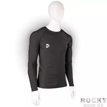 Футболка под кимоно с длинным рукавом, Черный Green Hill