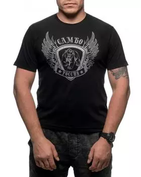 Футболка Самбо Медведь, черная