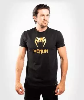 Футболка Venum Classic T-shirt - Black/Gold Venum
