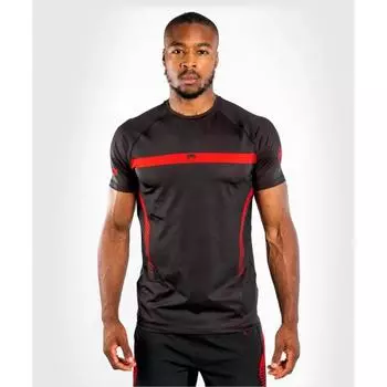 Футболка Venum No Gi 3.0 Dry Tech Black/Red Venum