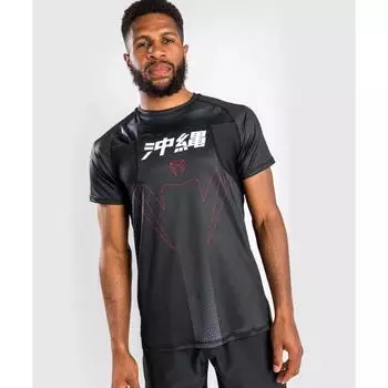Футболка Venum Okinawa 3.0 Dry Tech Black/Red Venum