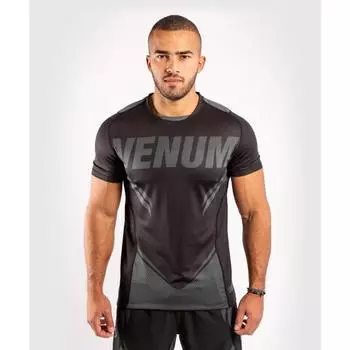 Футболка Venum ONE FC Impact Dry Tech Black/Black Venum