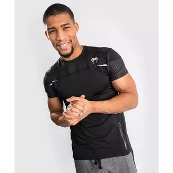 Футболка Venum Tempest 2.0 Dry Tech Black/Grey Venum