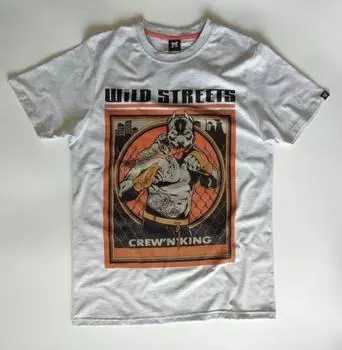 Футболка Wild Streets Grey