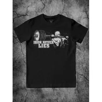 Футболка "Железо никогда не врет" Max Extreme