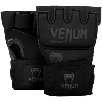 Гелевые бинты боксерские Venum Gel Kontact Black/Black Venum