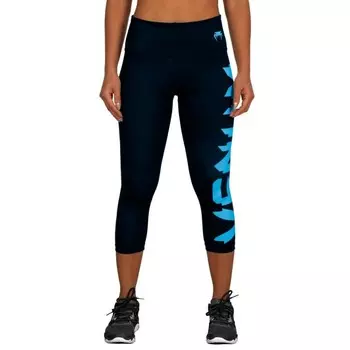 Капри компрессионные Venum Giant Black/cyan Venum