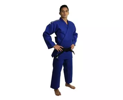 Кимоно для дзюдо Champion 2 IJF, синее Adidas
