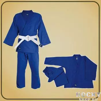 Кимоно для дзюдо "junior", синее, 140 см