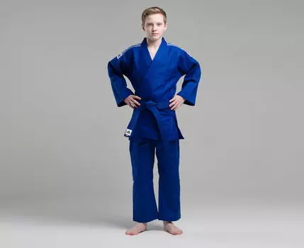 Кимоно для дзюдо Training синее, 140 см