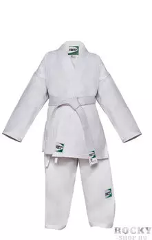 Кимоно каратэ club с поясом, белое, 180 см