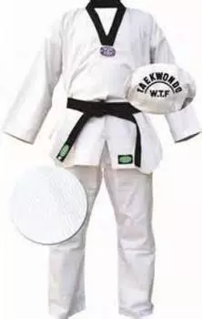 Кимоно taekwondo "club" белое, 5/180 Green Hill