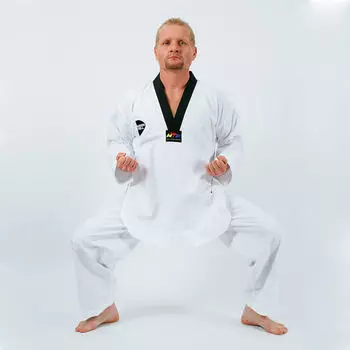 Кимоно Taekwondo Ribbed fabric белое