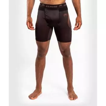 Компресионные шорты Venum No Gi 3.0 Black/Brown Venum