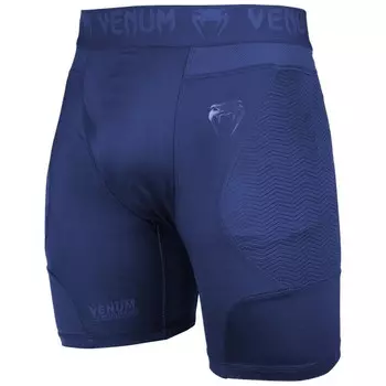 Компрессионные шорты Venum G-fit Navy Blue Venum