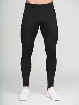 Компрессионные штаны, тайтсы Urban черные