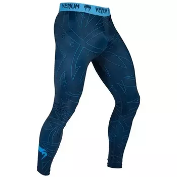 Компрессионные штаны Venum Nightcrawler - Navy Blue Venum