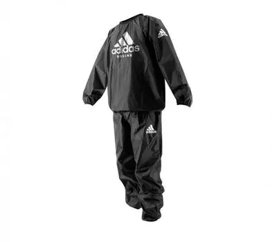 Костюм для сгонки веса Sauna Suit Boxing черный Adidas