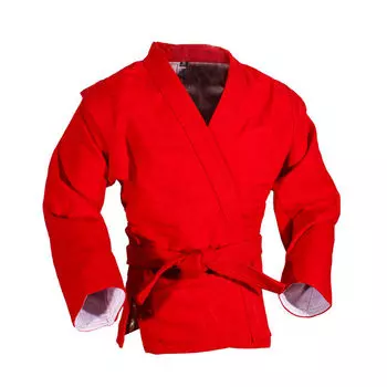 Куртка для самбо "sambo stile" от Green Hill, лицензия фср, Красная Green Hill