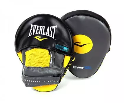 Лапы боксерские Everlast Vinyl Evergel Mantis Everlast