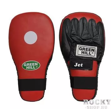 Лапы боксерские jet Green Hill