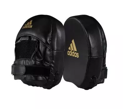 Лапы Elite Mini Mitt Square черно-золотые