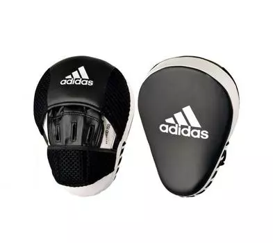 Лапы Hybrid 150 Focus Mitts черно-белые Adidas