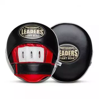 Лапы тренерские LEADERS MID-AIR HYPER BK/RD/WH