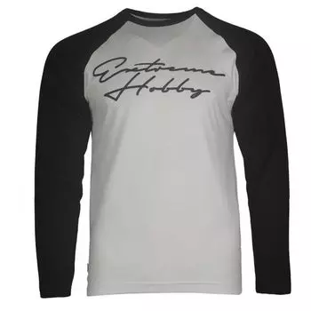 Лонгслив rapid signature (бело-черный)