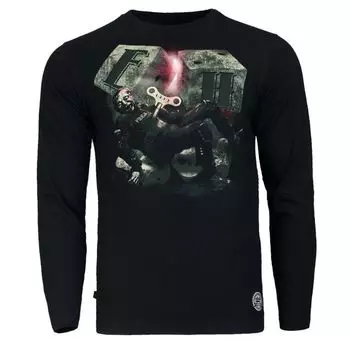 Лонгслив showtime, черный