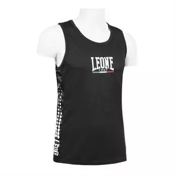 Майка боксёрская Leone 1947 AB726 черная Leone