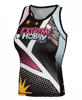 Майка comics pink, женская