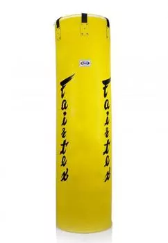 Мешок боксерский 210х59см Yellow, 120-140 кг