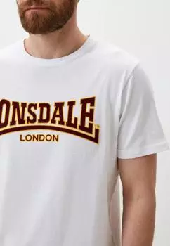 Мужская футболка LONSDALE BRADFIELD White