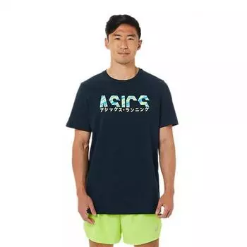 Мужская спортивная футболка Asics 2031c993 401 color injection tee Asics