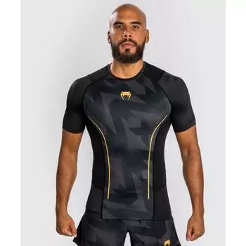 Мужской рашгард Razor S/S Black/Gold