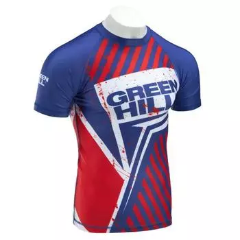 Мужской рашгард RGS-4051, красно-синий