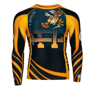 Мужской рашгард с длинным рукавом angry wasp